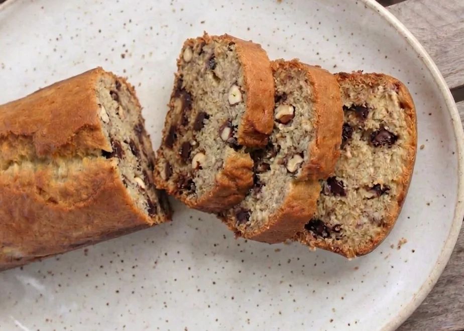 najprostszy chlebek bananowy