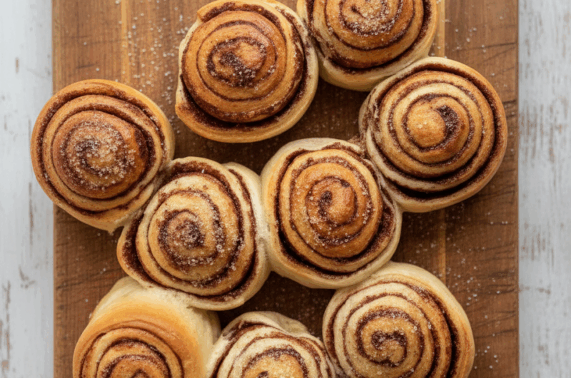 bułeczki cynamonowe z lukrem