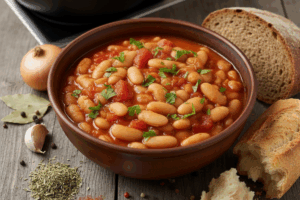 fasolka po bretońsku wege