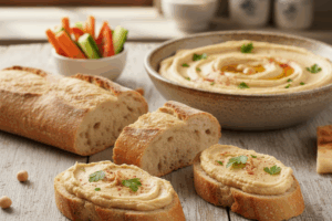 hummus z ciecierzycy2 hummus z ciecierzycy