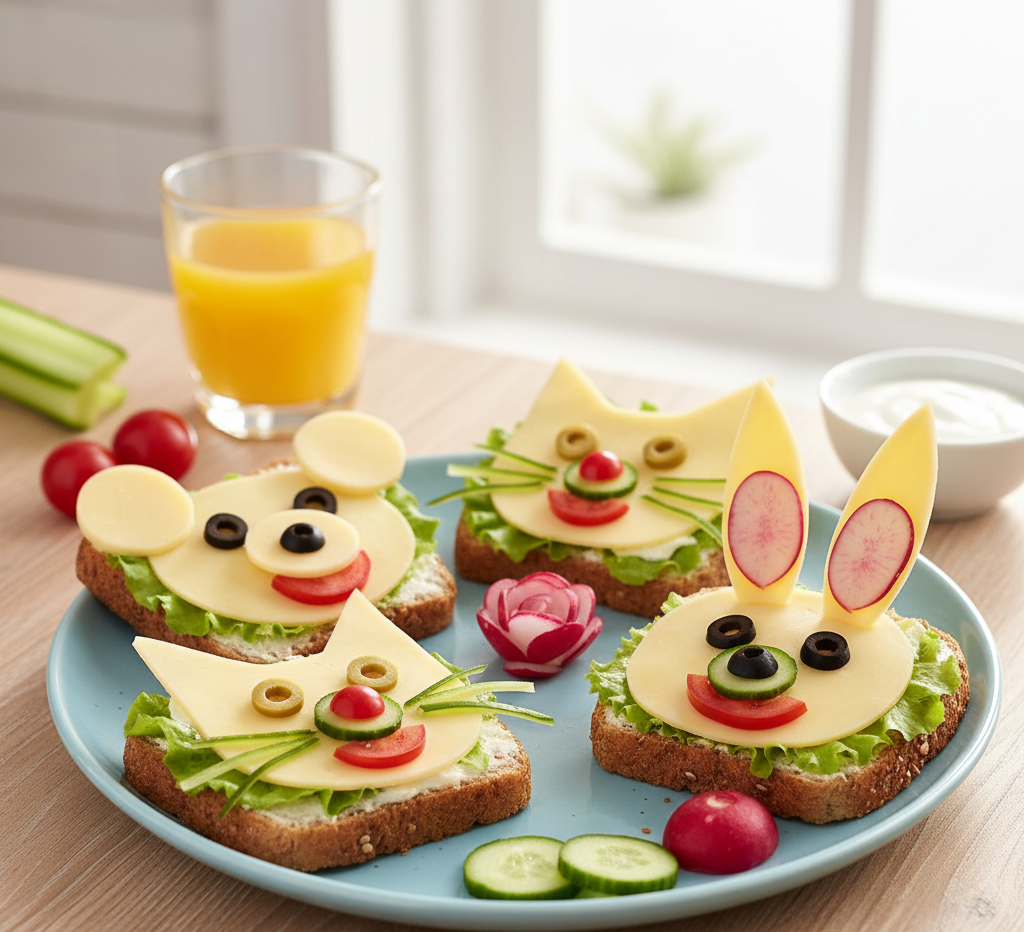 kanapki misie dla dzieci kanapki zwierzaki dla dzieci