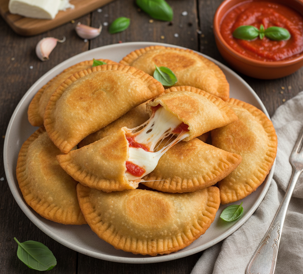 panzerotti panzerotti z mozzarellą