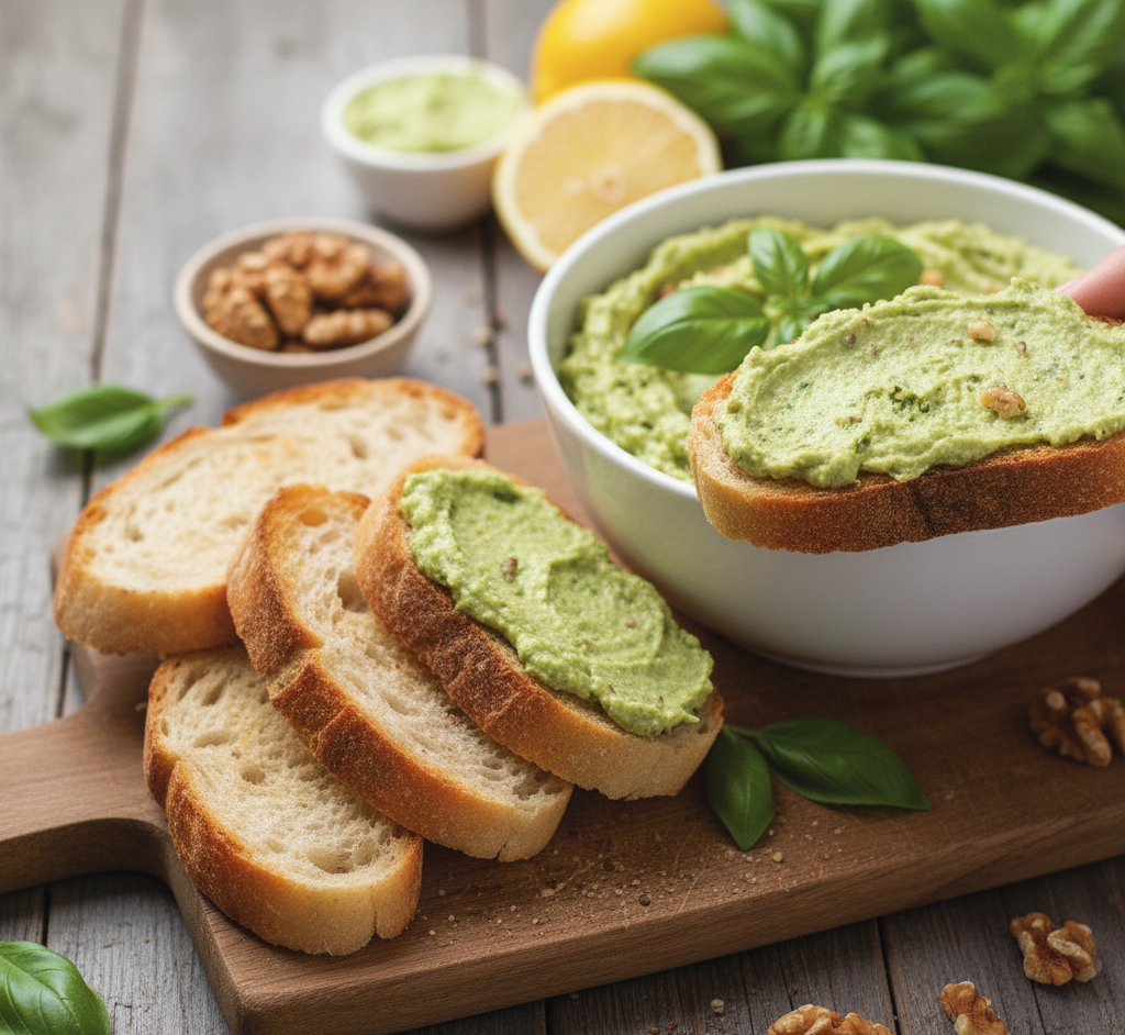 pasta z cukini i orzechow pasta z cukinii i orzechów włoskich