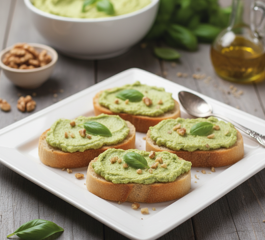 pasta z cukini pasta z cukinii i orzechów włoskich