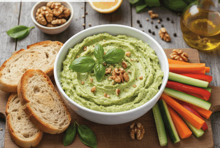 pasta z cukini i orzechów włoskich