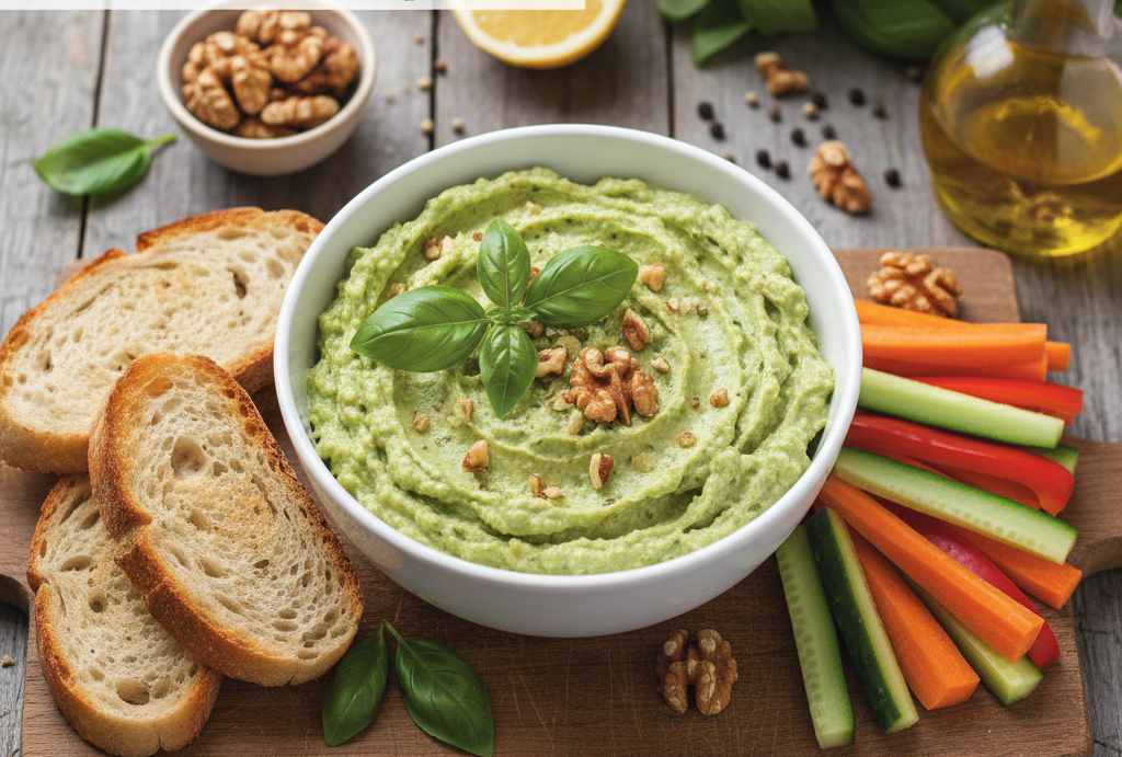 pasta z cukini1 pasta z cukinii i orzechów włoskich