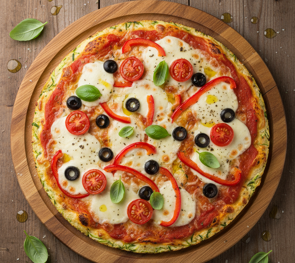 pizza na spodzie z cukini4 pizza na spodzie z cukinii