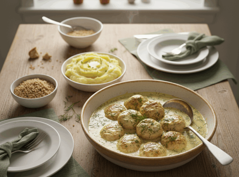 pulpeciki drobiowe w sosie