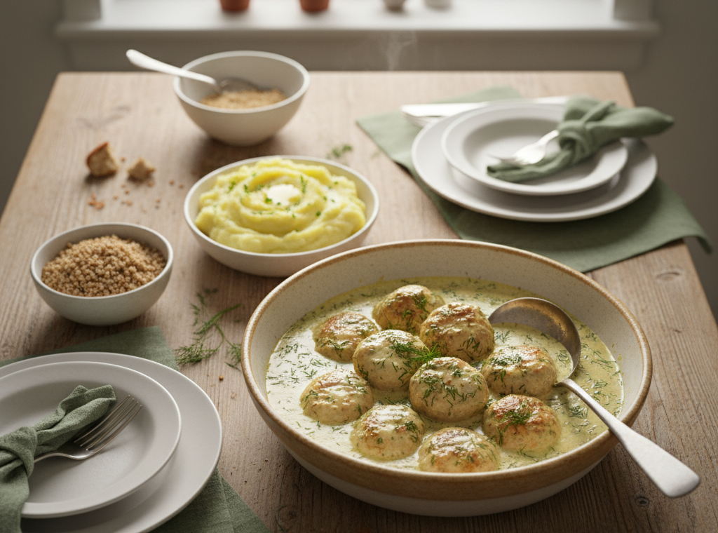 pulpeciki drobiowe w sosie