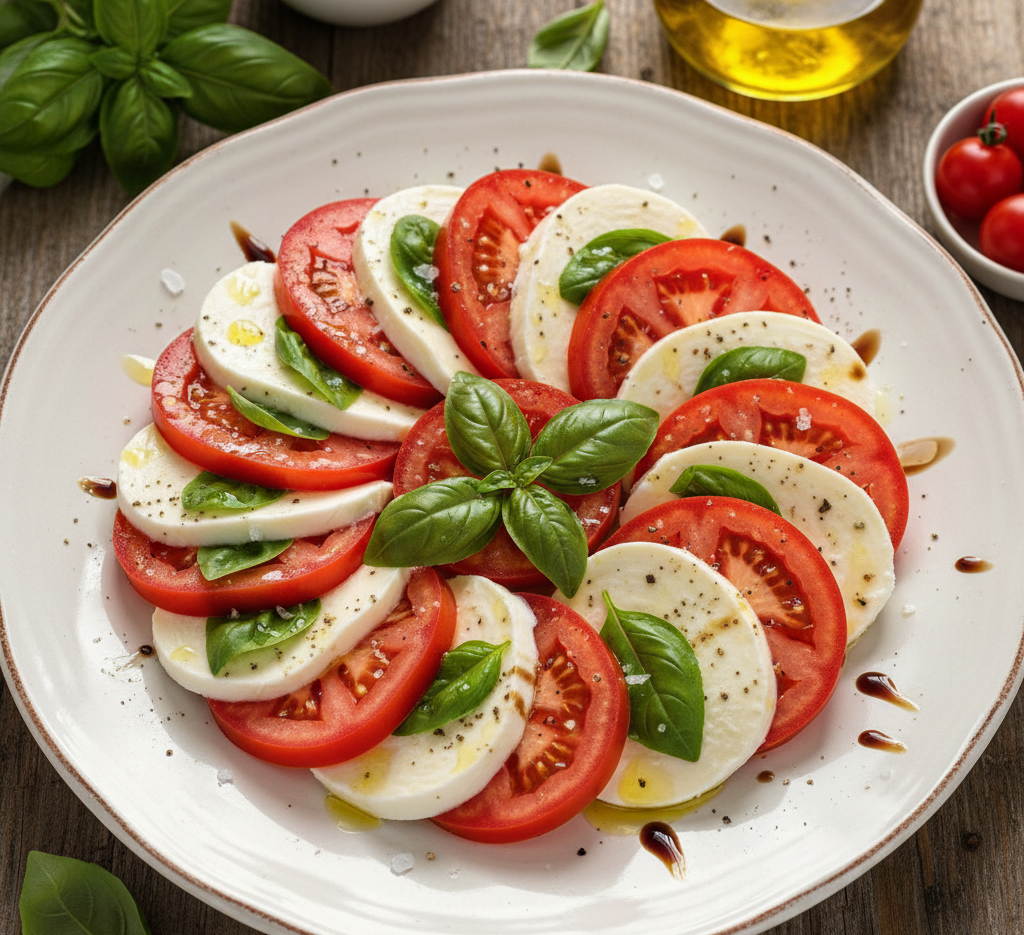 sałatka capresse