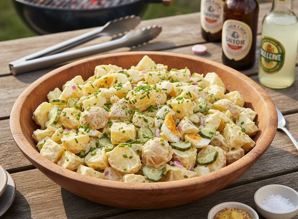 salatka ziemniaczana z majonezem Sałatka ziemniaczana z majonezem