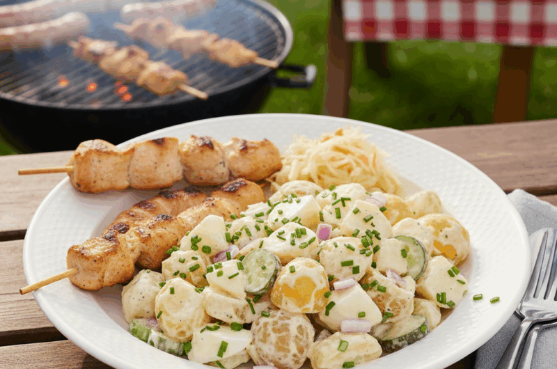 Sałatka ziemniaczana z majonezem