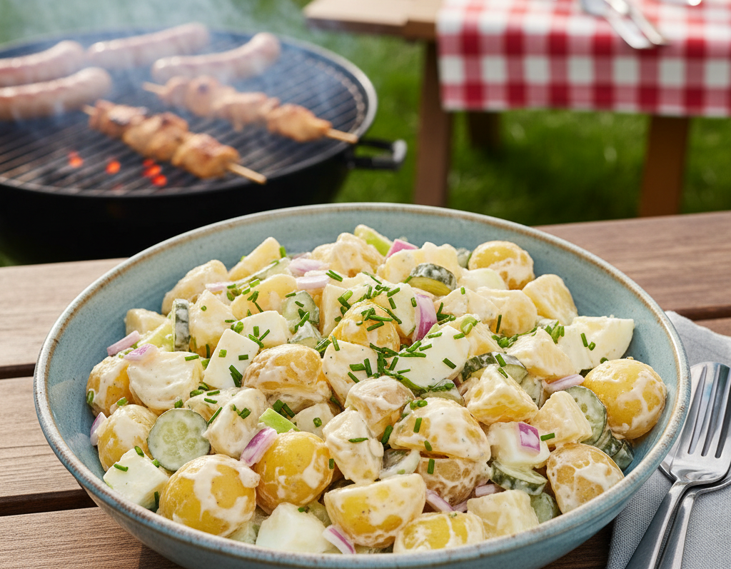 salatka ziemniaczana z majonezem2 Sałatka ziemniaczana z majonezem