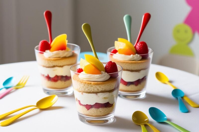 Tiramisu bez alkoholu i kawy dla dzieci