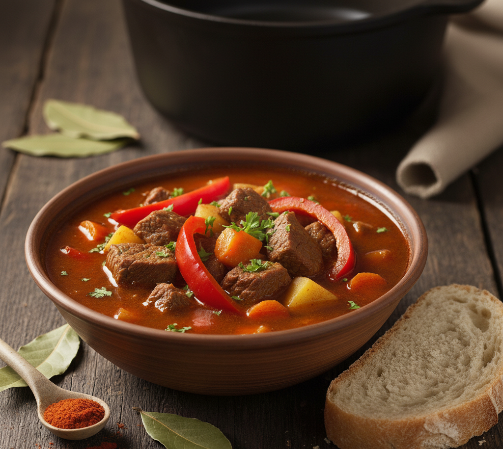 zupa gulaszowa z wołowiną