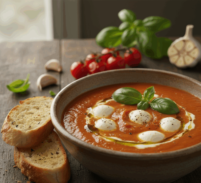 zupa krem z pieczonych pomidorów