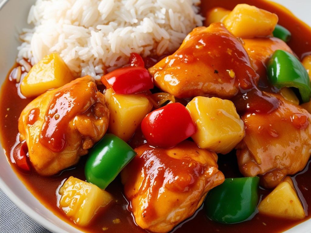 Kurczak w sosie słodko-kwaśnym