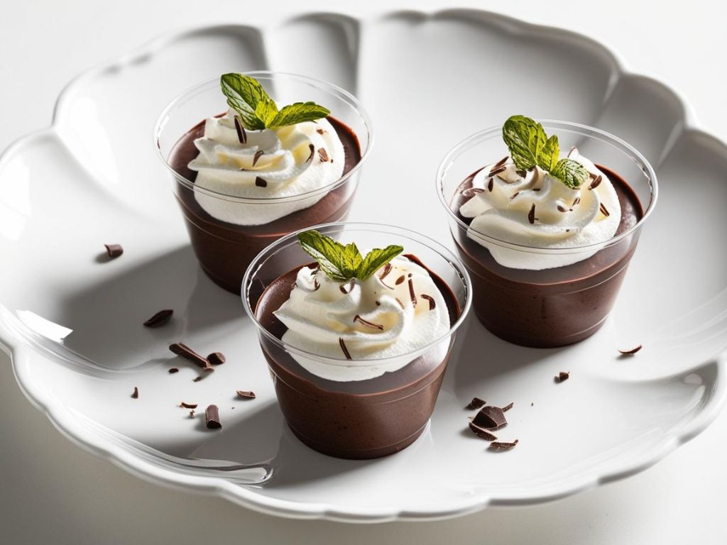 Krem czekoladowy z bitą śmietaną