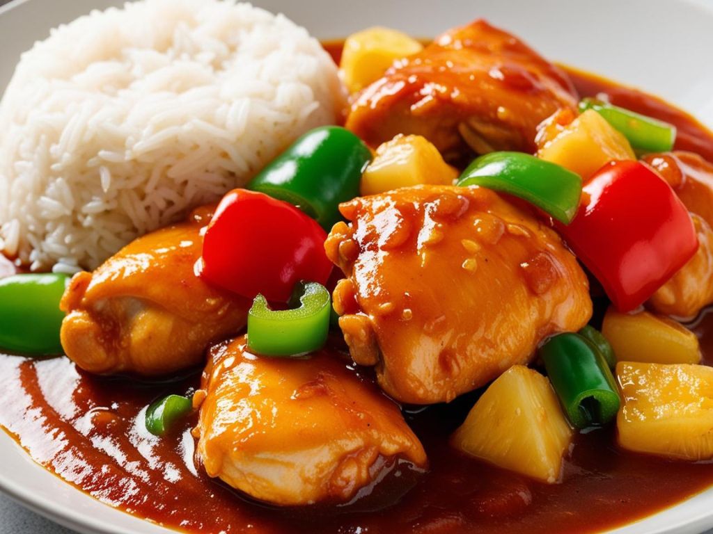 Kurczak w sosie słodko-kwaśnym