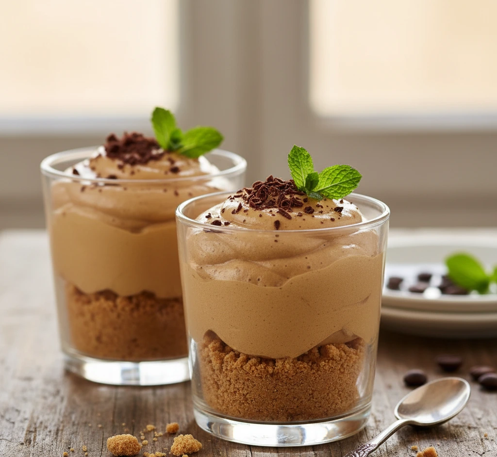 Deser kawowy z likierem amaretto 2 krem kawowy z likierem amaretto