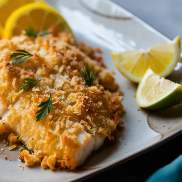 Dorsz w panierce migdałowej