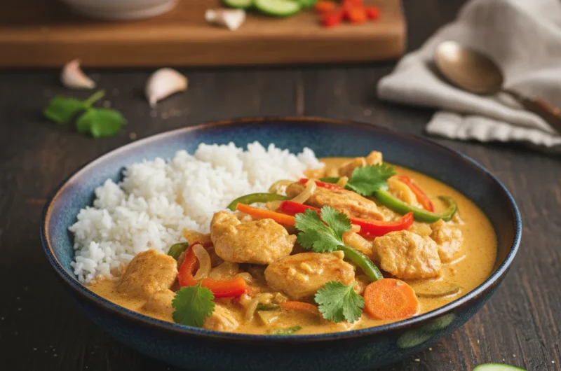 Kurczak w sosie curry