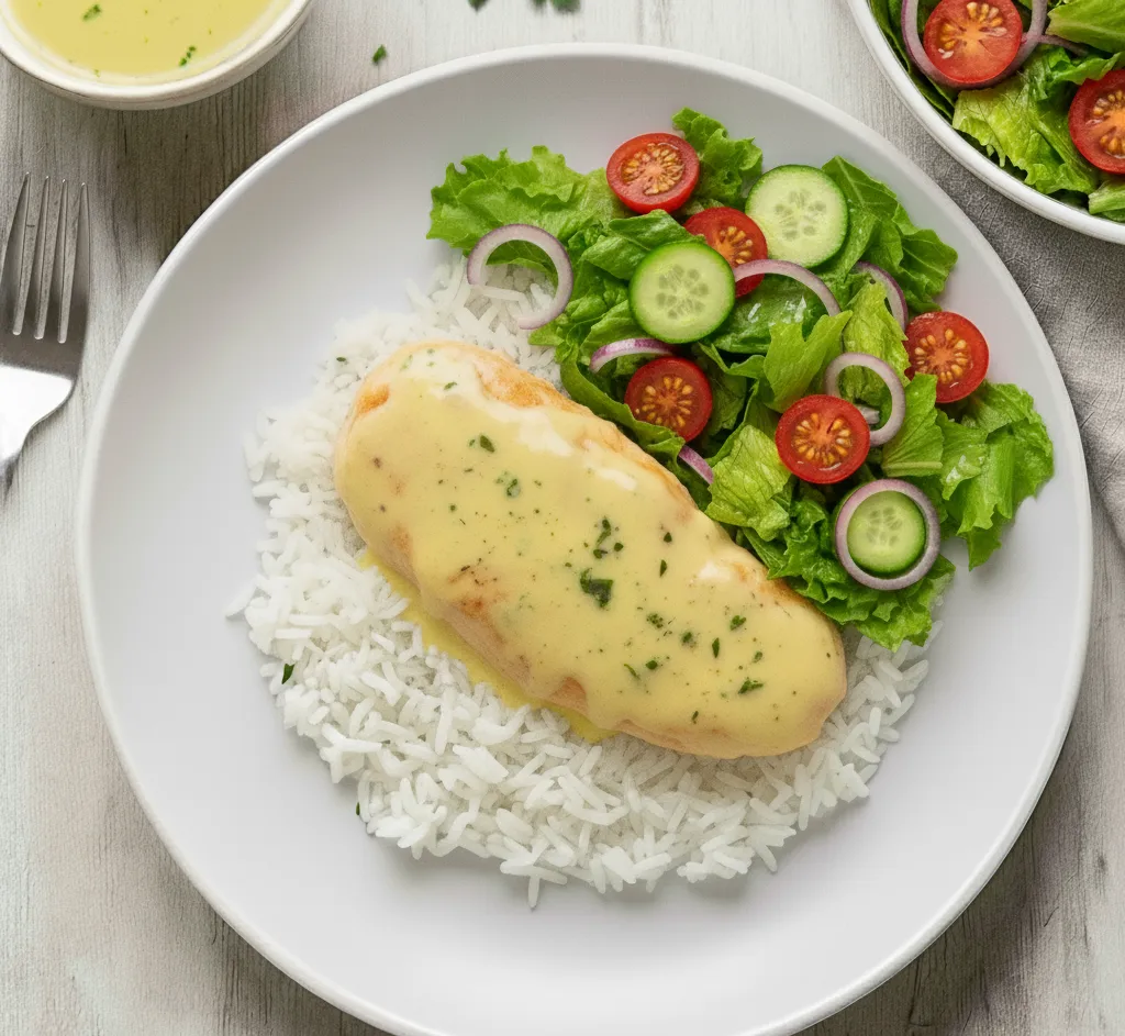 kurczak w sosie cytrynowym 