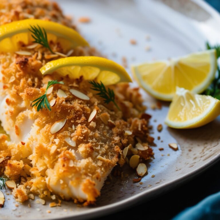 Dorsz w panierce migdałowej