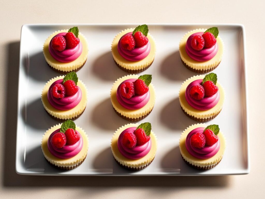  Miniserniczki z malinami