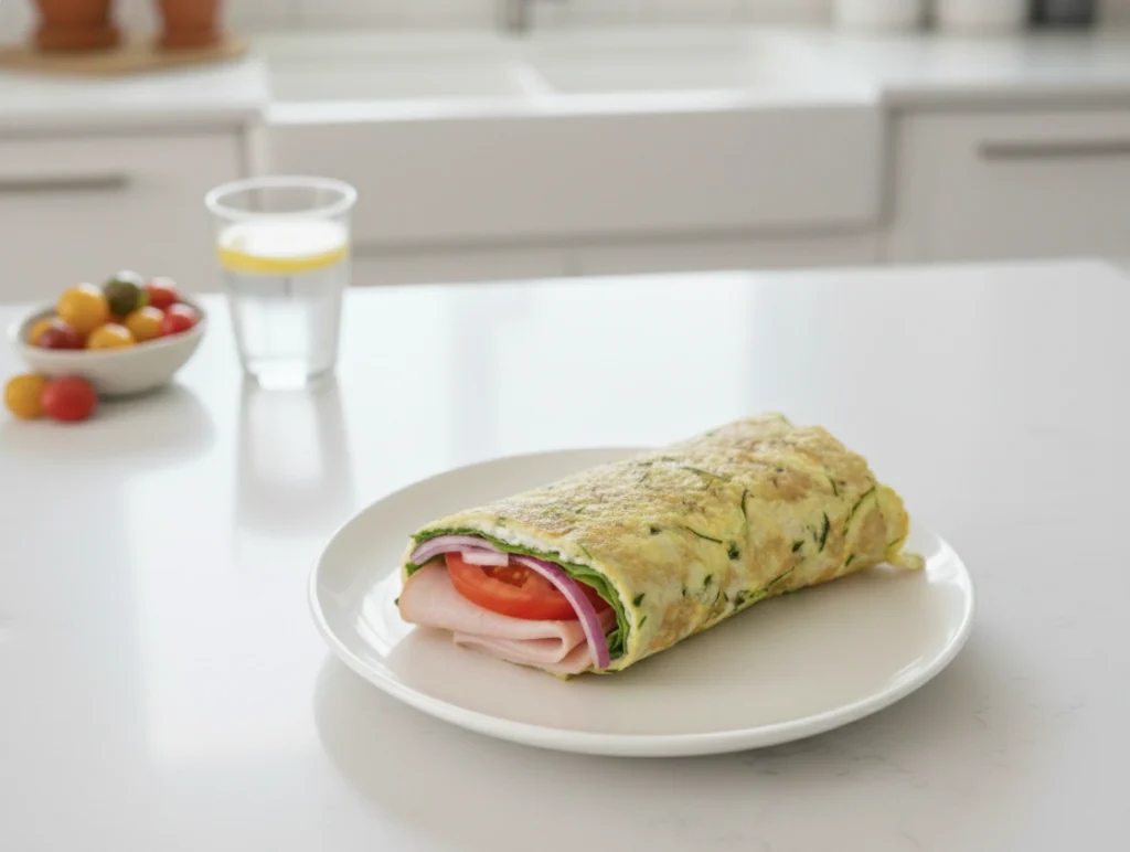 Wrapy z serka wiejskiego Wrap z serka wiejskiego