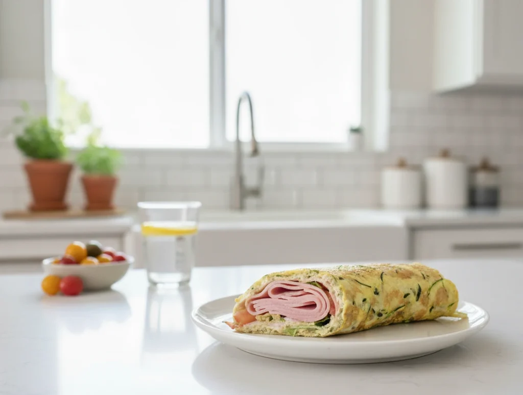 Wrapy z serka wiejskiego 2 Wrap z serka wiejskiego