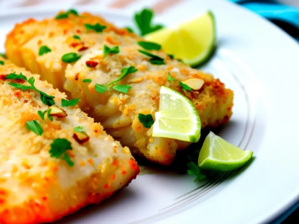 Dosz w panierce migdałowej