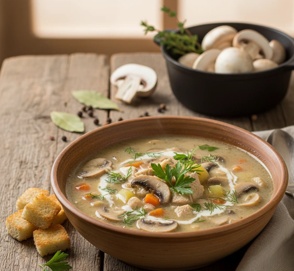 Zupa pieczarkowa Zupa pieczarkowa