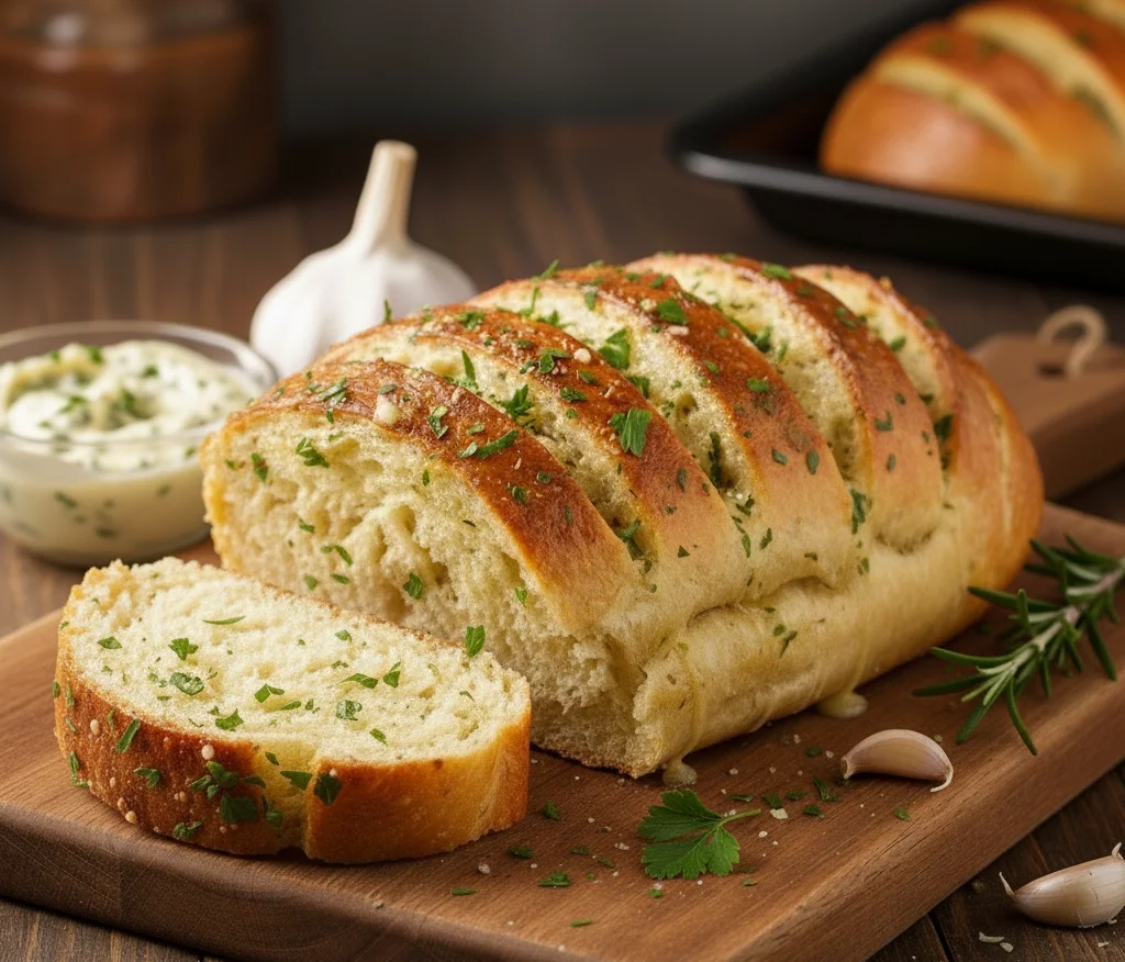 chleb czosnkowy chleb czosnkowy