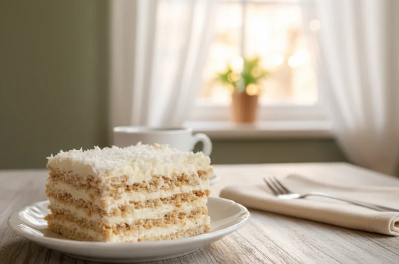 CIASTO RAFAELLO NA HERBATNIKACH 🥥