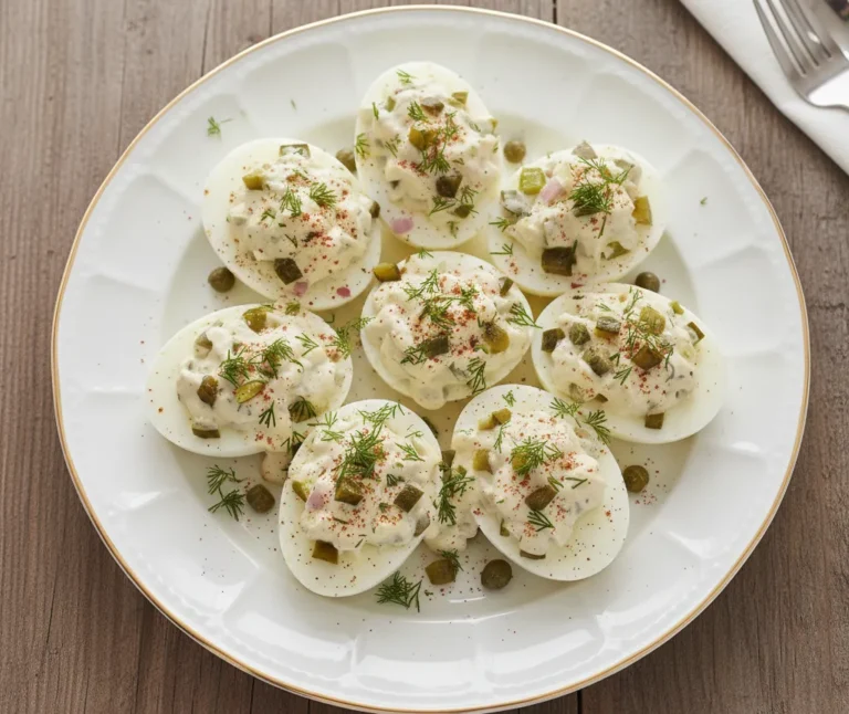 jajka w sosie tatarskim