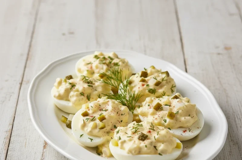 Jajka w sosie tatarskim