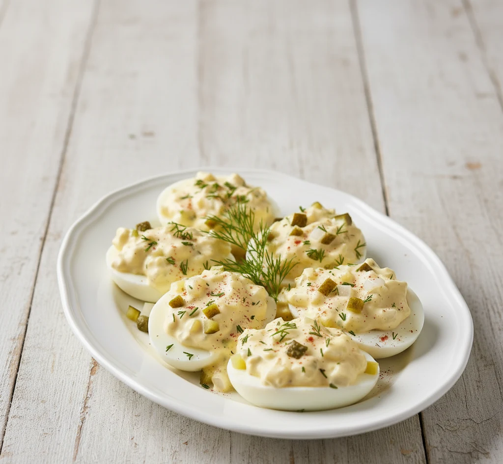 jajka w sosie tatarskim 2 jajka w sosie tatarskim