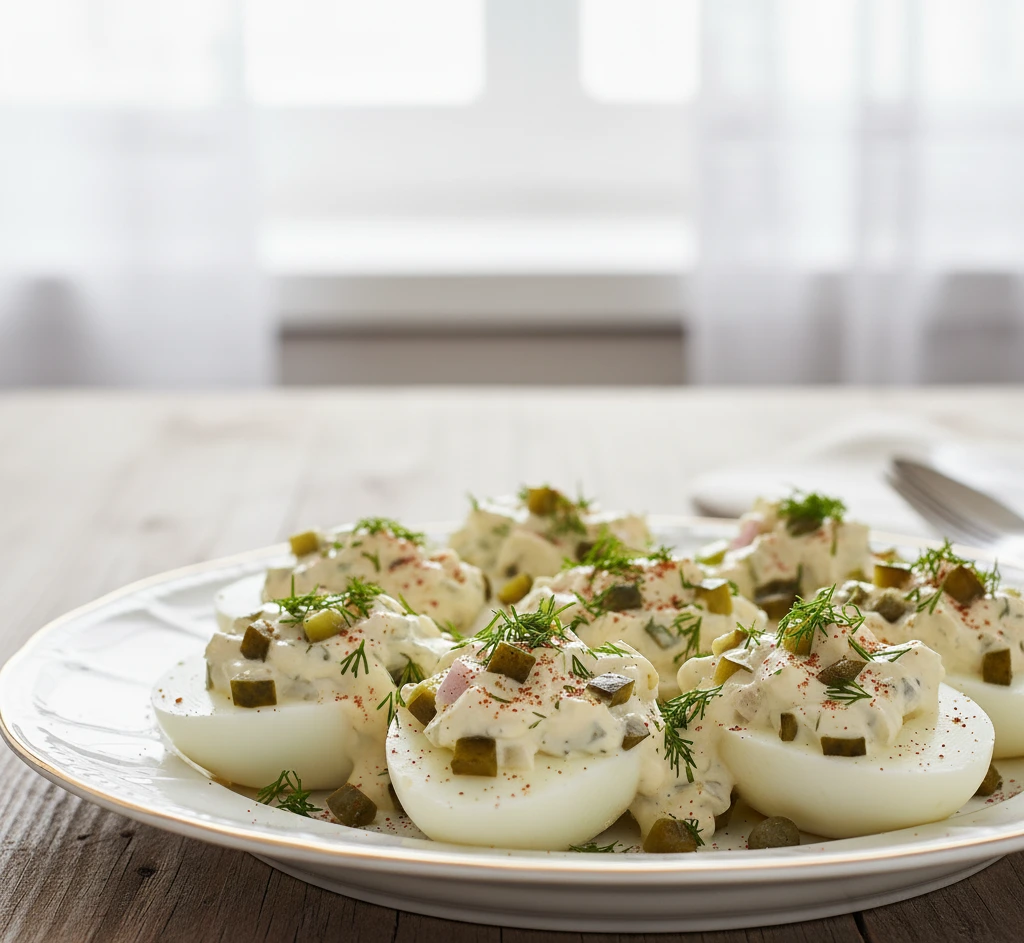 jajka w sosie tatarskim jajka w sosie tatarskim