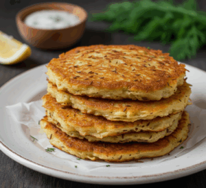 placki z kiszonej kapusty