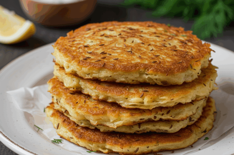 Placki z kiszonej kapusty