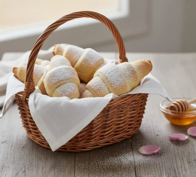 rogaliki drożdżowe