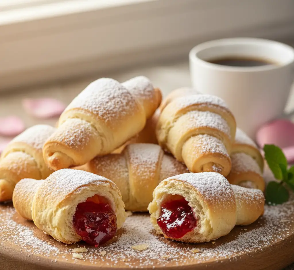 rogaliki drozdzowe rogaliki drożdżowe