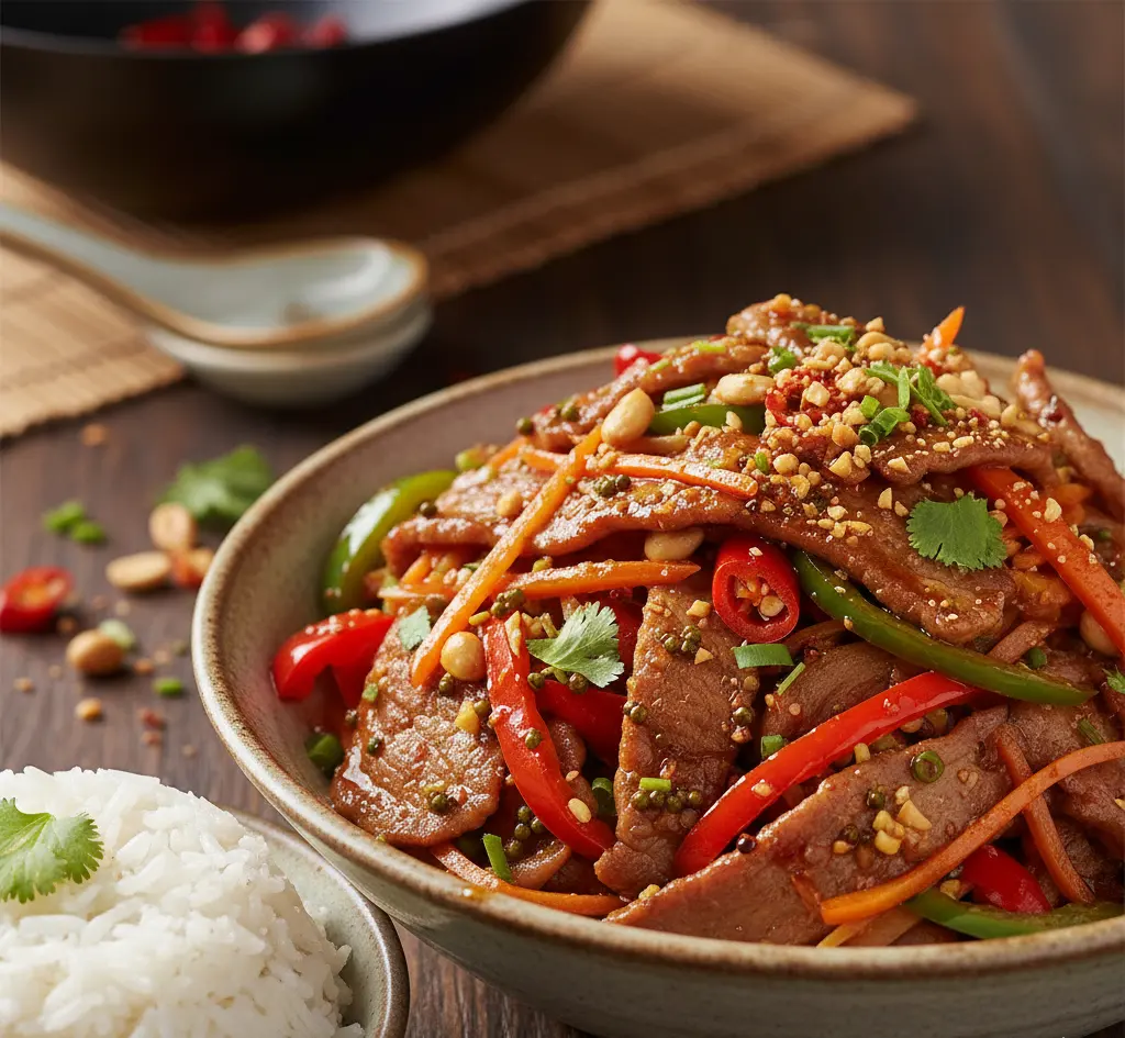 wieprzowina po seczuańsku