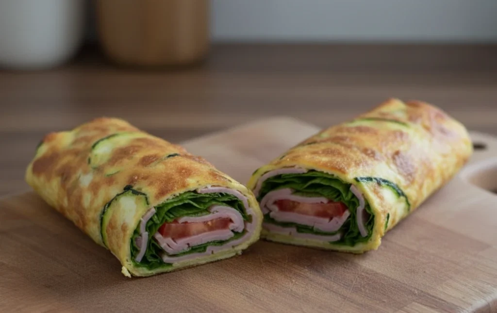 viralowy wrap z serka wiejskiego