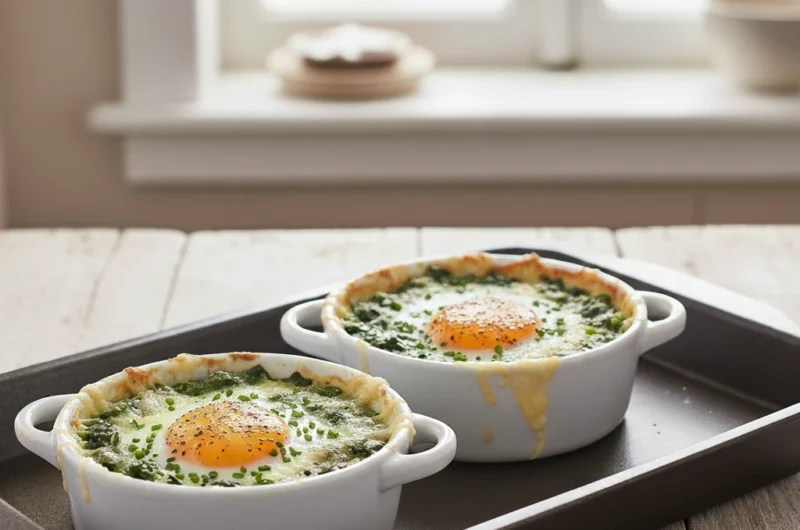 Jajka zapiekane w kokilkach