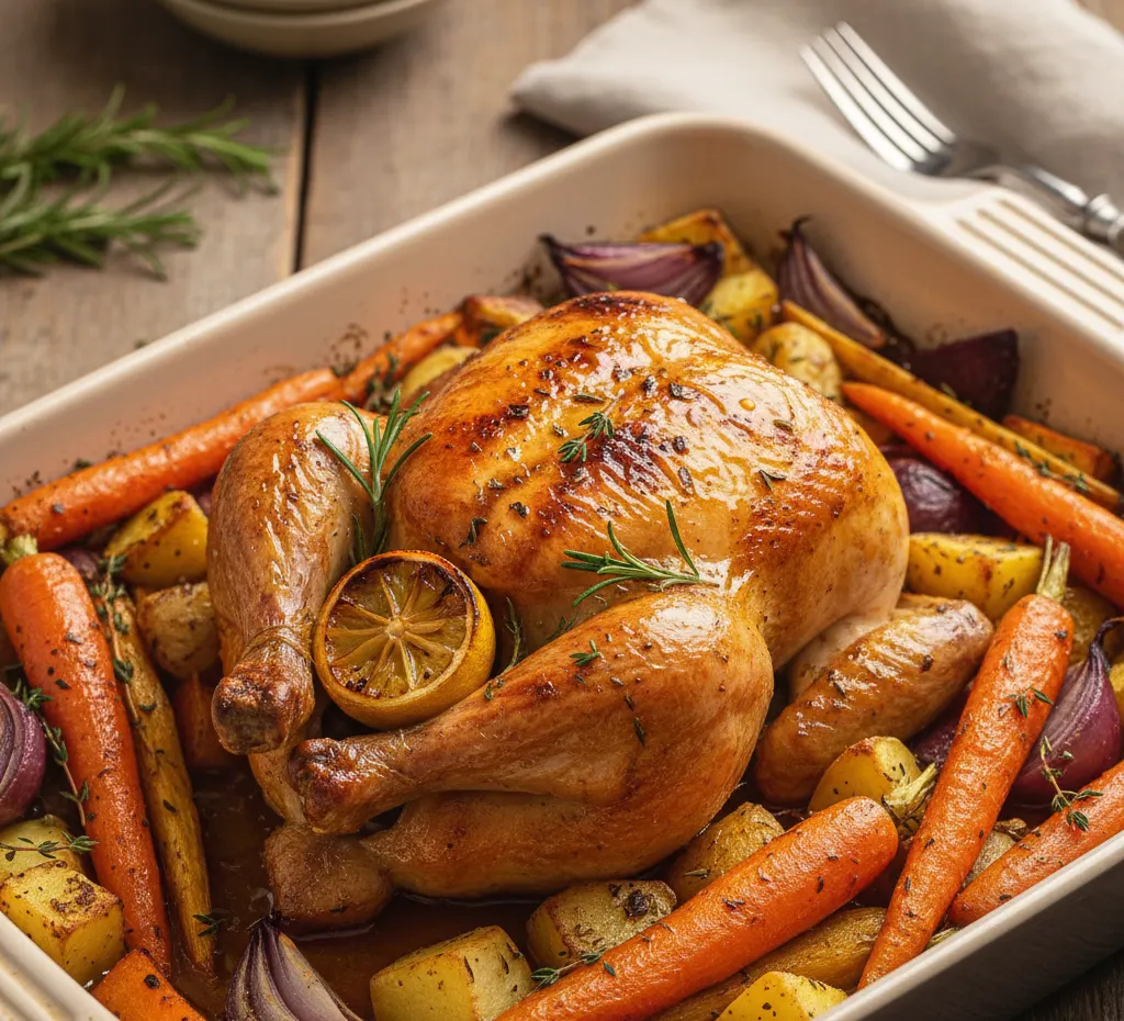 kurczak pieczony w całości