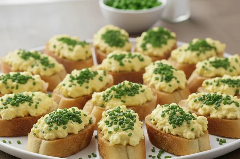 Pasta jajeczna z chrzanem i szczypiorkiem