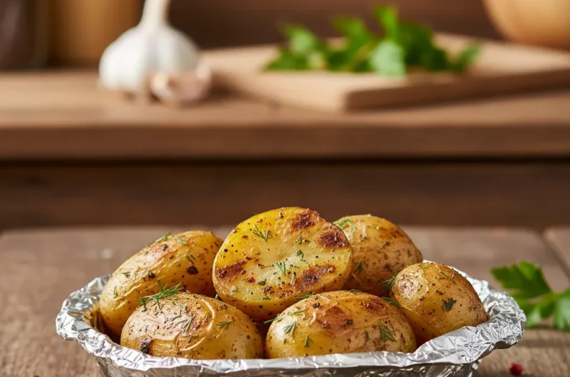 Pieczone ziemniaki z grilla