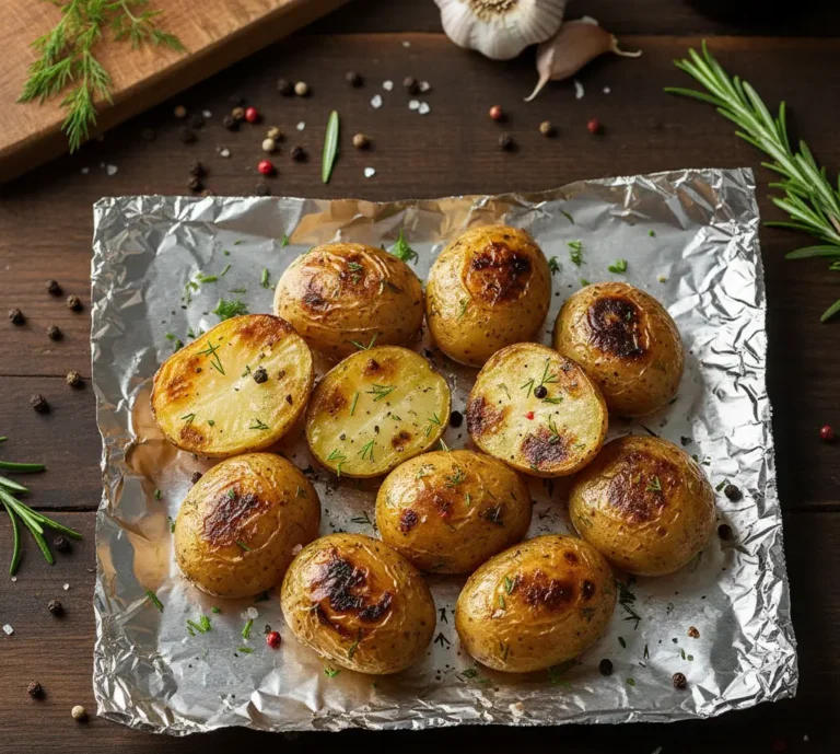 Pieczone ziemniaki na grilu